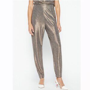 Brochu Walker size XS Rita Pull-On Pant in Bronze Comfy Stretch Evening Romantic